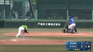 【ファームハイライト】寺島成輝投手が先発。 | 8月21日 東京ヤクルトスワローズvs横浜DeNA戦（戸田球場）