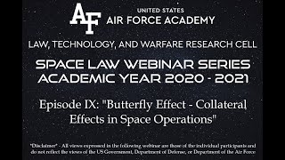 LTWRC Space Law Webinar Series - Episode 9: \