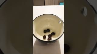 almond choco balls hacks on a bowl#asmr #hacks #shortvideo