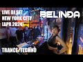 TRANCE/TECHNO MIX 🎧 BELINÐA LIVE DJ SET - NEW YORK (CLOSING PAUL THOMAS) [W/ B2B BRUCE WAYNE MUSIC]