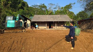 The orphan boy went to work for hire, built a house for the owner, picked star fruit to sell.