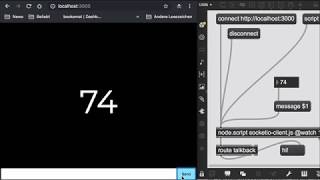 10 Node in Max | 03 SocketIO Client
