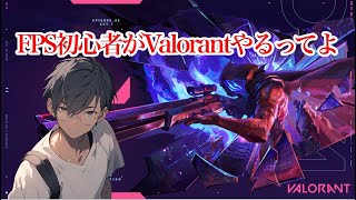 【VALORANT】FPS初心者がヴァロやるってよ