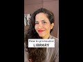 How to Pronounce 'Library'