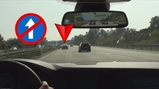 Important Autobahn's courtesy rule!