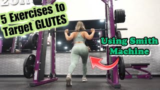 Smith Machine GLUTE Workout at Planet Fitness | BEGINNER FRIENDLY