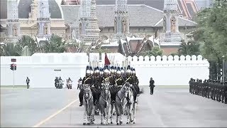 ซ้อมย่อยริ้วขบวนที่ 6 อัญเชิญพระบรมราชสรีรางคาร 'พระองค์หญิง' จะทรงม้านำซ้อมริ้วขบวน 22 ต.ค.นี้