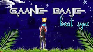 GAANE BAJE GADI ME // FREE FIRE 🔥🔥🔥 MONTAGE