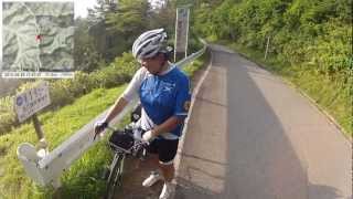 【自転車旅行】2012/08/25(土) part4 ぶどう峠～北相木村