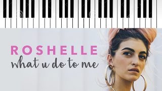 Roshelle | What U Do To Me | X Factor 10 (INEDITO) | Piano Cover