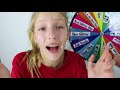 mystery wheel of dump it slime challenge