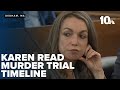 The Karen Read murder trial, a timeline of events