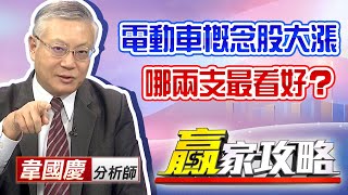 中視【贏家攻略】20201225 #韋國慶：電動車概念股繼續大漲，哪兩支未來最看好？ #中視 #中視新聞 #贏家攻略 #永誠國際投顧