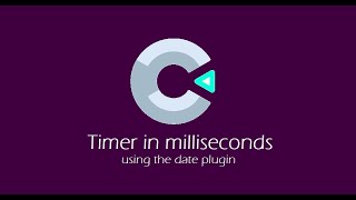 Construct 3 Gems: Timer dalam milidetik (menggunakan plugin tanggal)