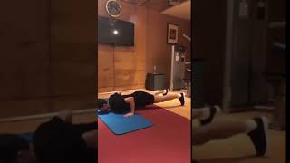 张继科 Zhang Jike Gym Training 20181001