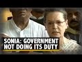 Suspension of MPs is Anti-Democratic, Says Sonia Gandhi