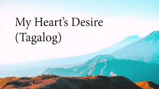 My HEART Desire(Tagalog) cover by Sharon Mangabat Sao