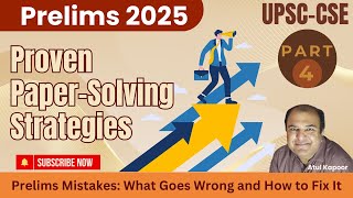 Ace UPSC CSE Prelims 2025: Proven Paper-Solving Strategies!