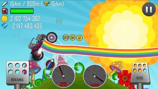 BEST GAMES TO PLAY ON GOOGLE/Hill Climb RACING multiple CAR RAINBOW ROAD/GAMEPLAY