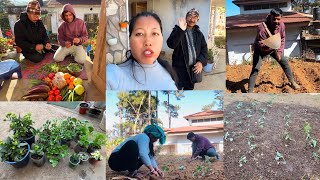 Aaj bhaiya v chala gya aur humlogo ka kheti bari ka kam suru hogya//Shillong vlog//Meghalaya