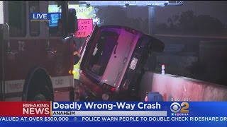 2 Killed In 5 Freeway Wrong-Way Crash