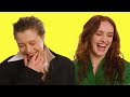 emma d'arcy & olivia cooke sharing one braincell for 8 minutes straight