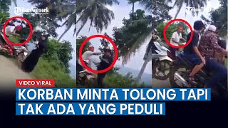 Viral Aksi Pelaku Begal di Lampung: Korban Minta Tolong Warga Tapi Tak Ada yang Peduli