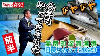 愛媛県愛南町深浦「日戻りカツオ！」2023初夏！前編