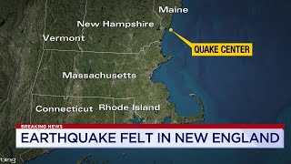 12 News Now: Maine earthquake felt in Southern New England