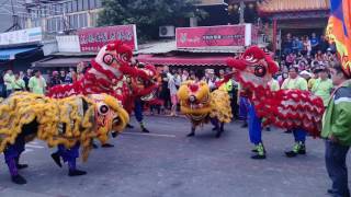 106關渡太子會中壇元帥送爐祈安遶境【板橋聖賢堂-醒獅團】