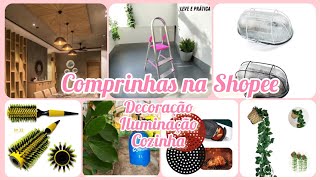 COMPRAS NA SHOPEE DE DECORAÇÃO/ILUMINAÇÃO/UTILIDADES E COZINHA#achadinhosshopee#shopee#comprinhas