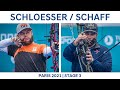 Mike Schloesser v Kris Schaff – compound men semifinal | Paris 2021 Hyundai Archery World Cup S3