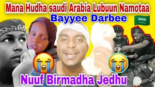 😭 Ijollee Kenyaa Mana Hidha Saudi Arabia Kessaati Lubun Namotta Bayyee Darbee Nuuf Birmadha