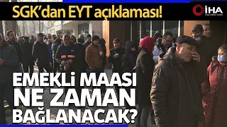 SGK'dan EYT'li Vatandaşların Aylık Talebinde Bulunmasıyla İlgili Açıklama