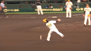 【渡邉涼本日2個目のエラーをしてしまう、、】阪神対オリックス