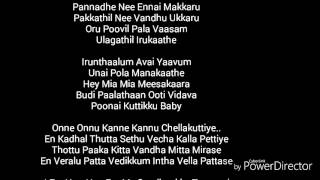Theri song lyrics chella kutty Vijay - Samantha - Amy jackson