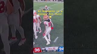 49ers kicker gets hurt and Al Michaels goes savage mode #nfl #49ers #shorts