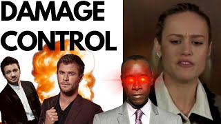 Avengers End Game Cast Feud Brie Larson Damage Control