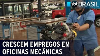 Reparo de carros usados gera empregos em oficinas mecânicas | SBT Brasil (01/06/22)