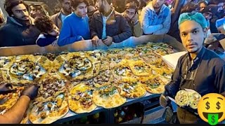 YOUNG BOY SELLING 5 TYPES SHAPATA ROLL IN PAKISTAN | युवा लड़का पाकिस्तान में 5 प्रकार के शापटा रोल