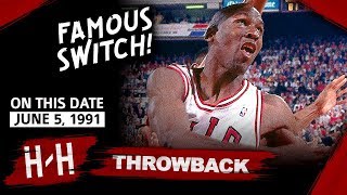 Throwback: Michael Jordan Full Game 2 Highlights vs Lakers 1991 Finals - 33 Pts, Famous Hand Switch!