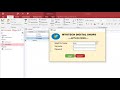 Creating Classic Login Screen in Microsoft Access with VBA || Securing MS Access Applications