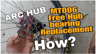 Paano mag Palit ng Bearing ng MtB free hub? Mountain bike