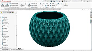Sequence Vase - Solidworks Tutorial