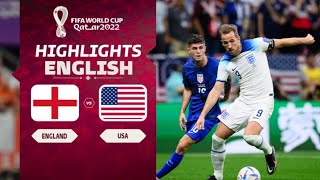 England 0-0 USA | FIFA World Cup Qatar 2022 | England vs USA Match Highlights
