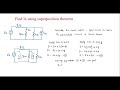 Numerical on superposition theorem.