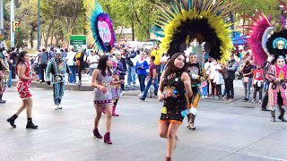 LIFE IS A COLOURFUL CARNIVAL! Carnival Parade in Mexico City Centro | Walking Tour 4K 🇲🇽