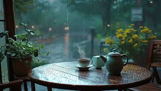 Cure anxiety disorders in just 3 minutes - Relaxation with Piano mixed with the sound of Rain