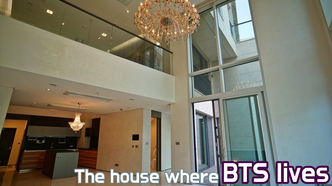 가장 비싼 아파트 한남 더힐 복층형 방탄소년단숙소 The House Where Bts Lives Youtube