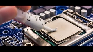 DIY how to put thermal paste on CPU ( 导热膏 CPU )